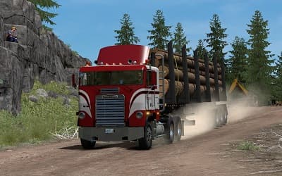 American Truck Simulator 1.3 ingame