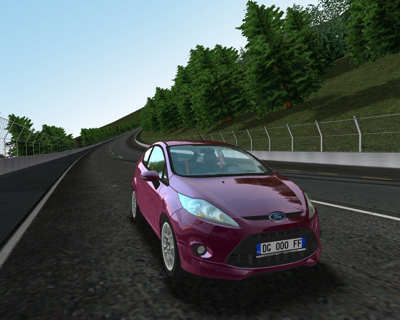 Ford Fiesta Mk7 TDCi Simuladores juegos de coches