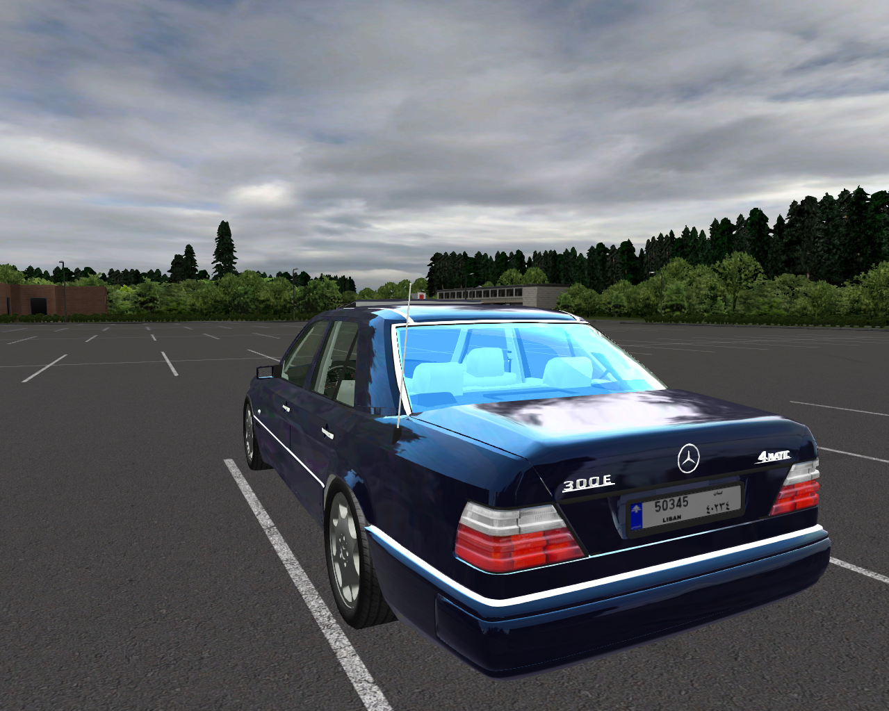 MercedesBenz W124 300E 4Matic V4 Simuladores juegos de
