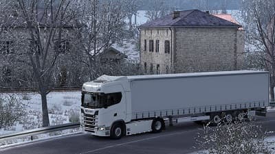 ETS 2 snow ice mod